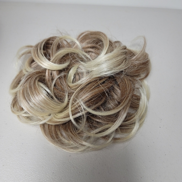 Other - hair scrunchies hair bun extensions synthetic chignon hairpiece hair ring curly
